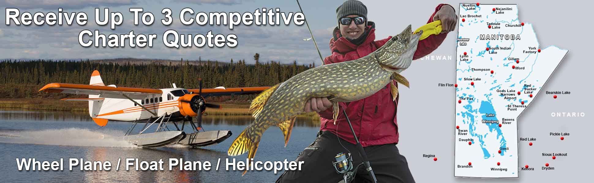 Lac Du Bonnet Charter Flights